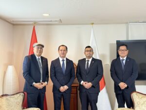 駐日キルギス大使館　表敬訪問