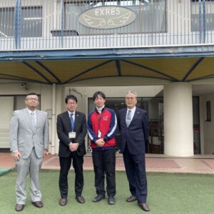 北海道根室振興局　所振興局長の岩谷学園ご視察