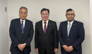 モンゴル文化教育大学　牧原創一理事長のご来訪