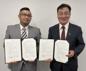 岩谷学園×モンゴル文化教育大学 連携協定締結